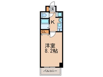 間取図 ﾌﾟﾚｻﾝｽ名古屋駅前ｸﾞﾗﾝｳﾞｨﾙ(902)