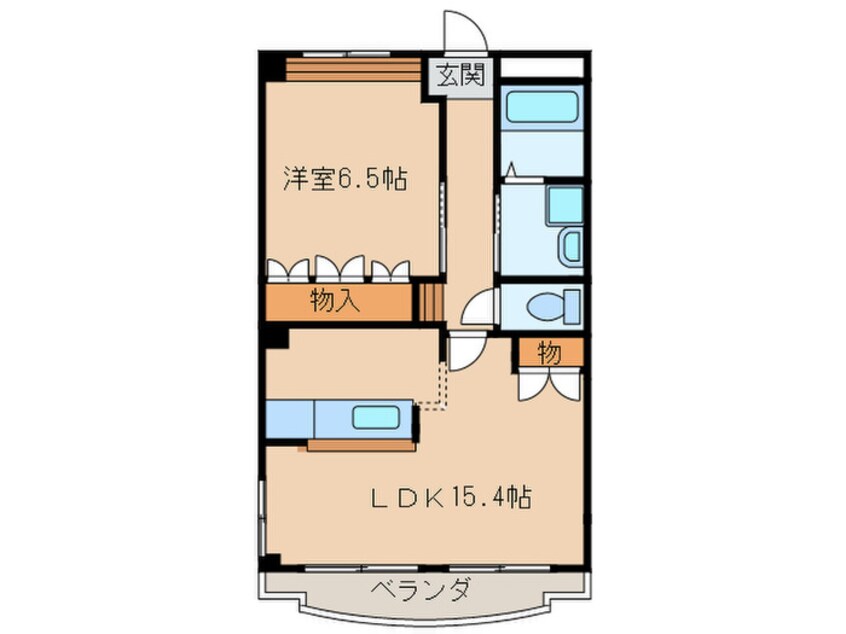 間取図 ガ－デン鏡池