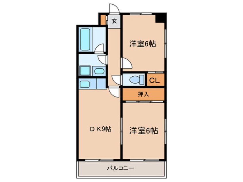 間取図 ファミーユ白川