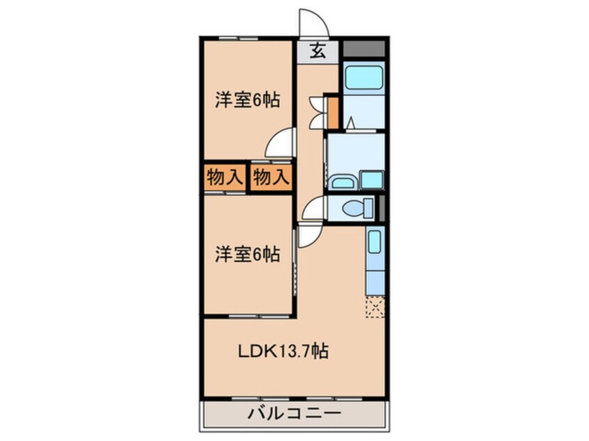 間取図 セラフィ西原