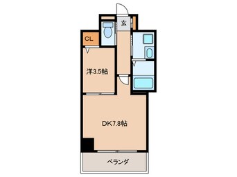 間取図 Lives Residence Sako