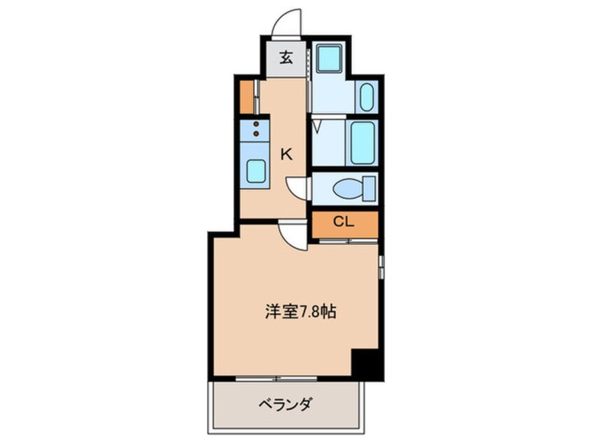 間取図 Lives Residence Sako