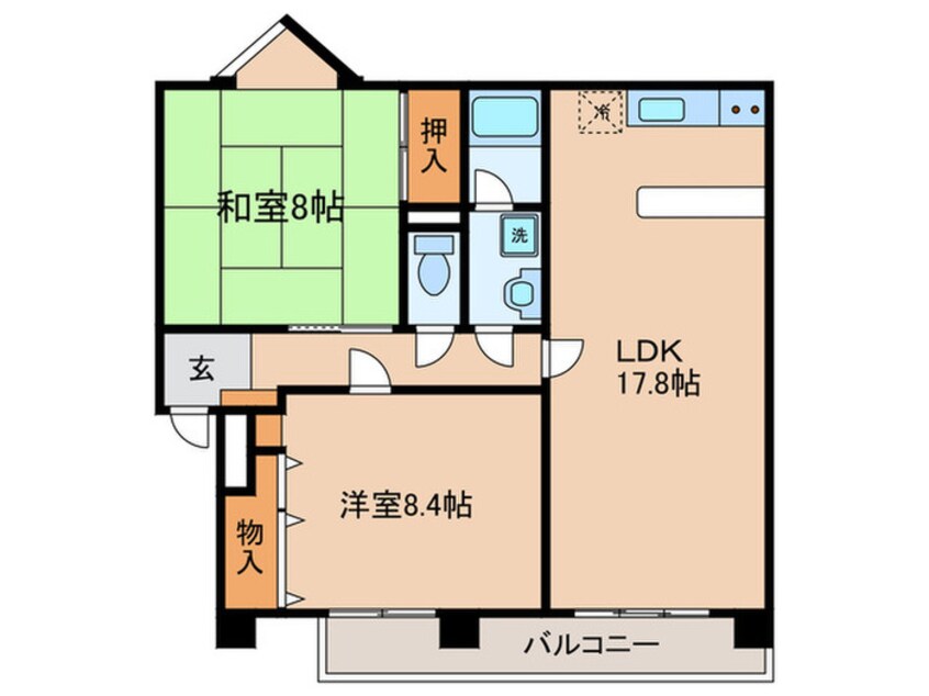 間取図 レグノ・アレッタ