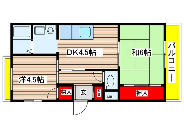間取り図 アイリス中平