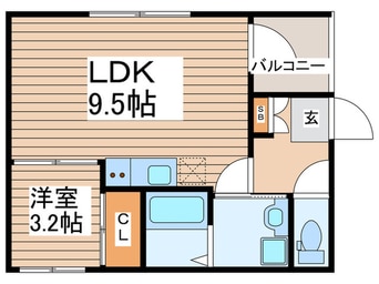間取図 ヴィラ セレステ 八番