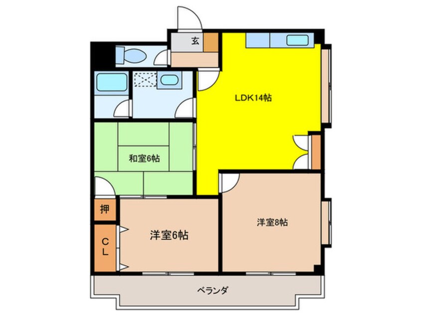 間取図 エクセル  大宝