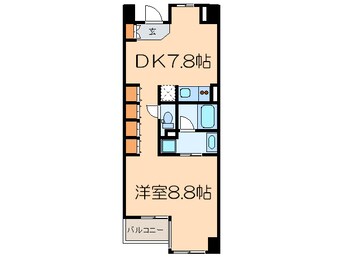 間取図 グラン・アベニュ－栄