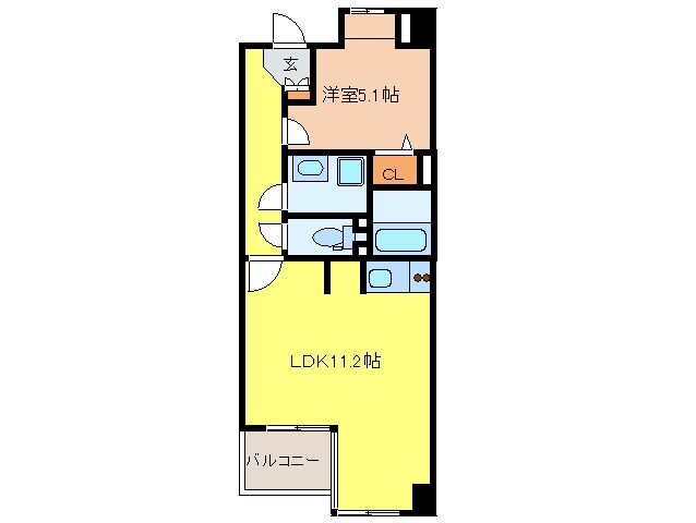 間取り図 グラン・アベニュ－栄