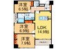 グラン・アベニュ－栄 3LDKの間取り