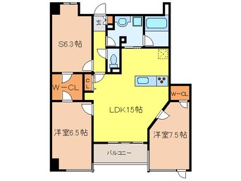 間取図 グラン・アベニュ－栄