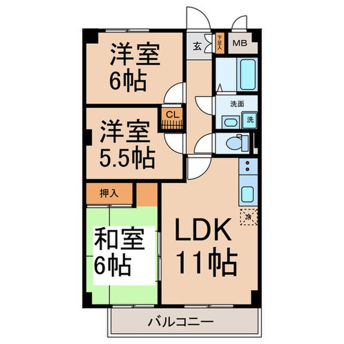 間取り図 ファミール寿