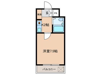 間取図 Tテラス明大寺