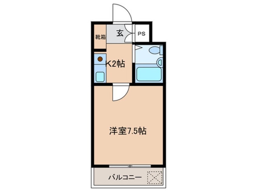 間取図 Tテラス明大寺