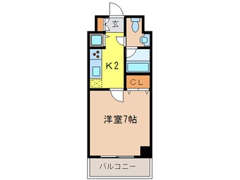 間取図 プロシ－ド新栄