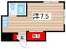 新美ビル 1Rの間取り
