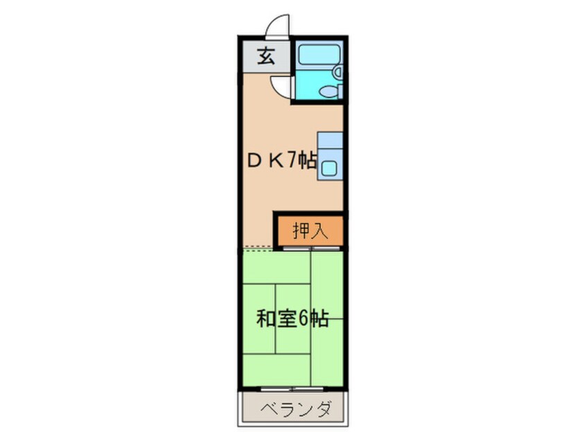 間取図 ファースト・レジデンス・ユタカ