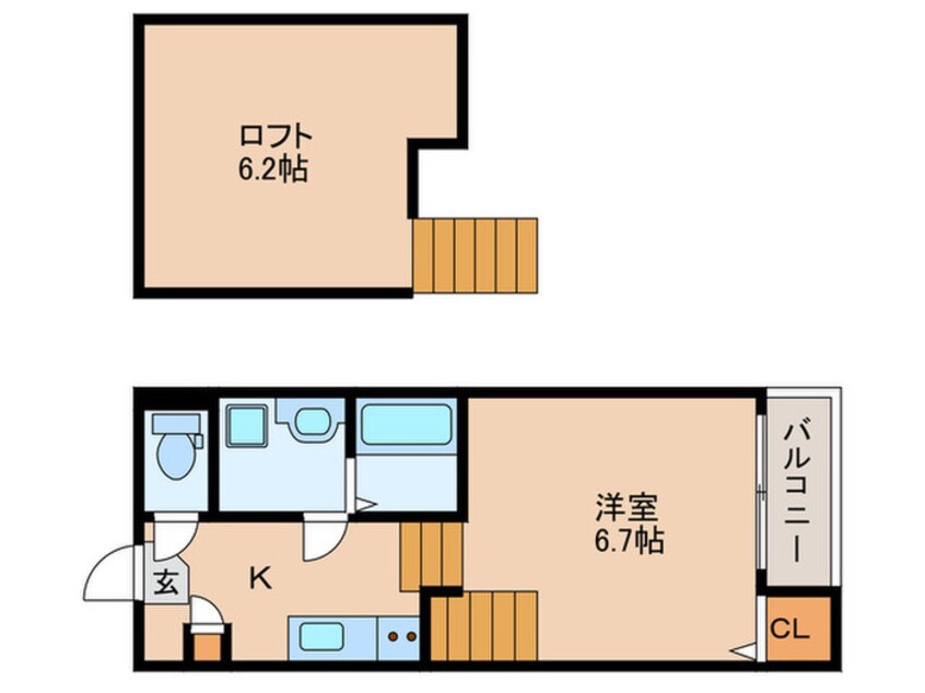 間取図 ATTA HOUSE