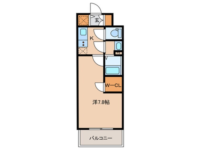 間取図 エスリード金山エクセア(902)