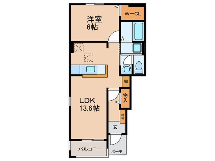 間取図 ラヴァーズ　I