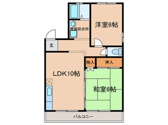 間取図 さくらコーポ