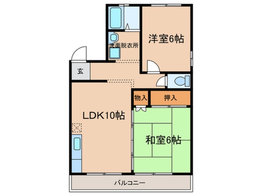 間取図 さくらコーポ