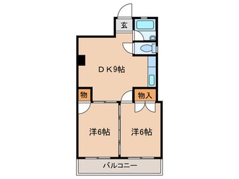 間取図 ファースト徳川