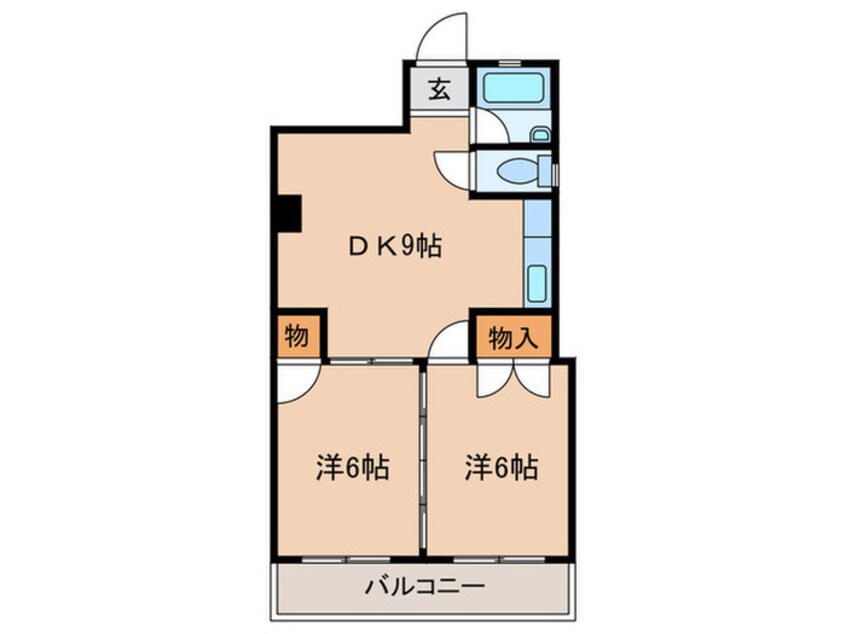 間取図 ファースト徳川