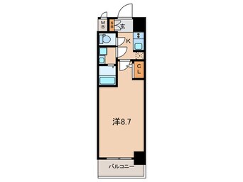 間取図 S-RESIDENCE名駅WEST