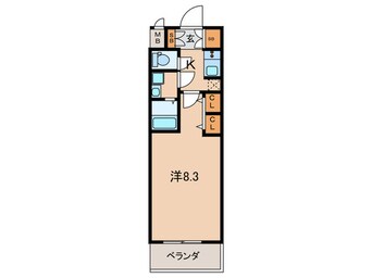 間取図 S-RESIDENCE名駅WEST