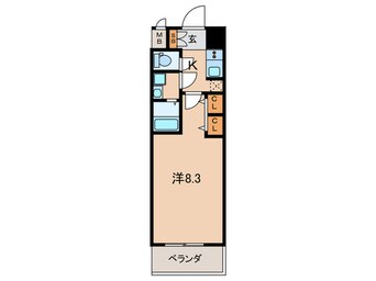 間取図 S-RESIDENCE名駅WEST