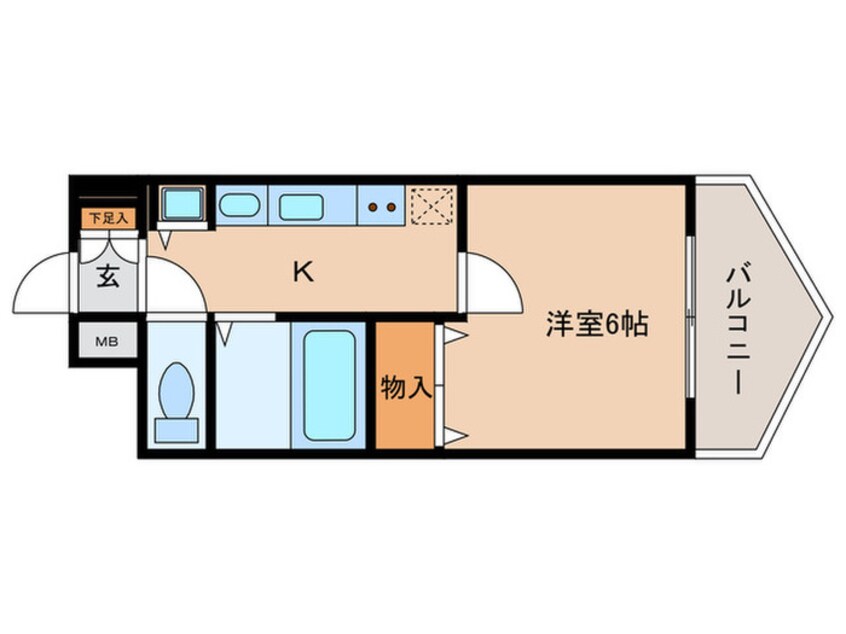 間取図 プレサンス新栄リミックス(908)