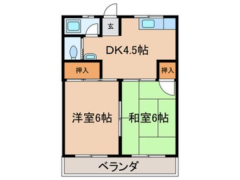 間取図 南荘マンション