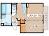 クレア笠寺 1LDKの間取り