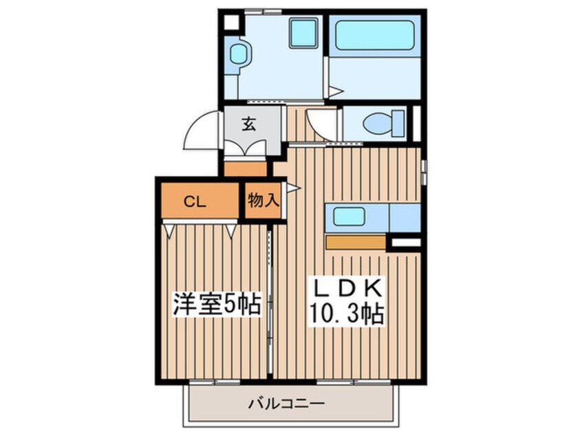 間取図 クレア笠寺