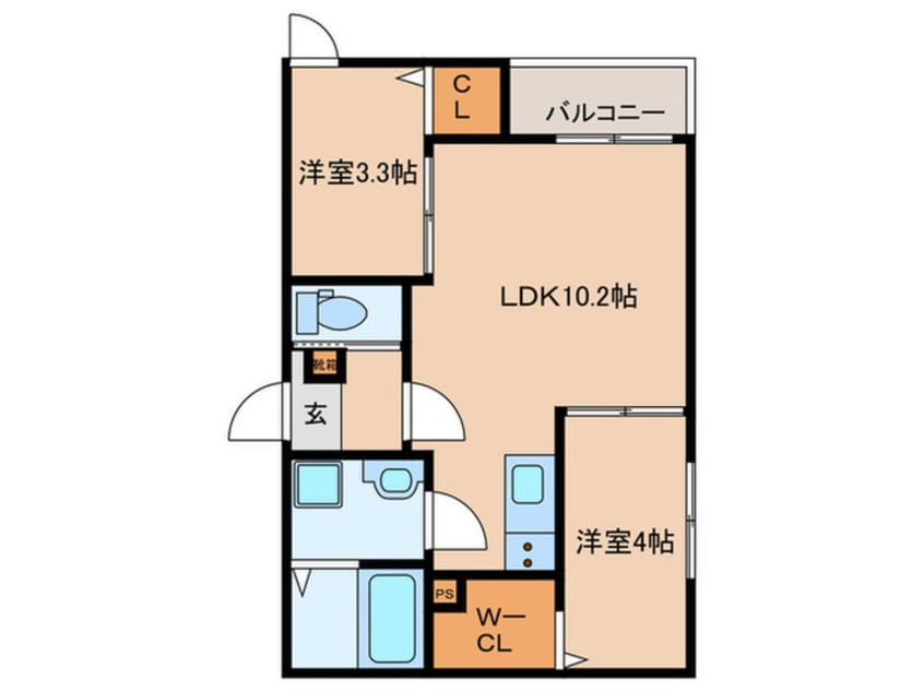 間取図 ドルフ大幸