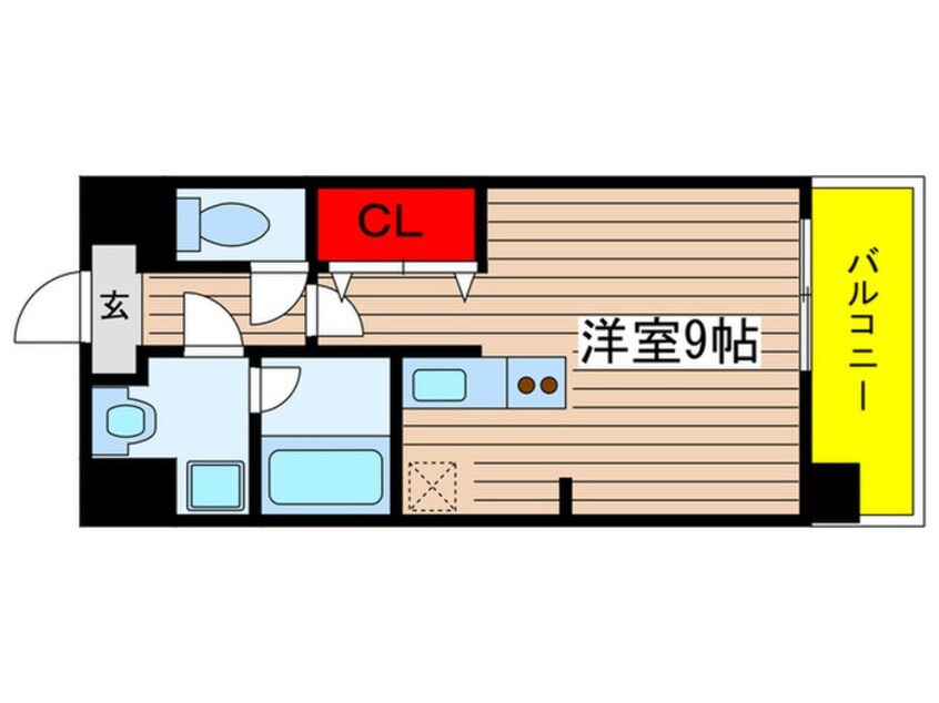 間取図 メイプルコ－ト布池