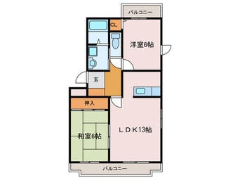 間取図 ワイズコート