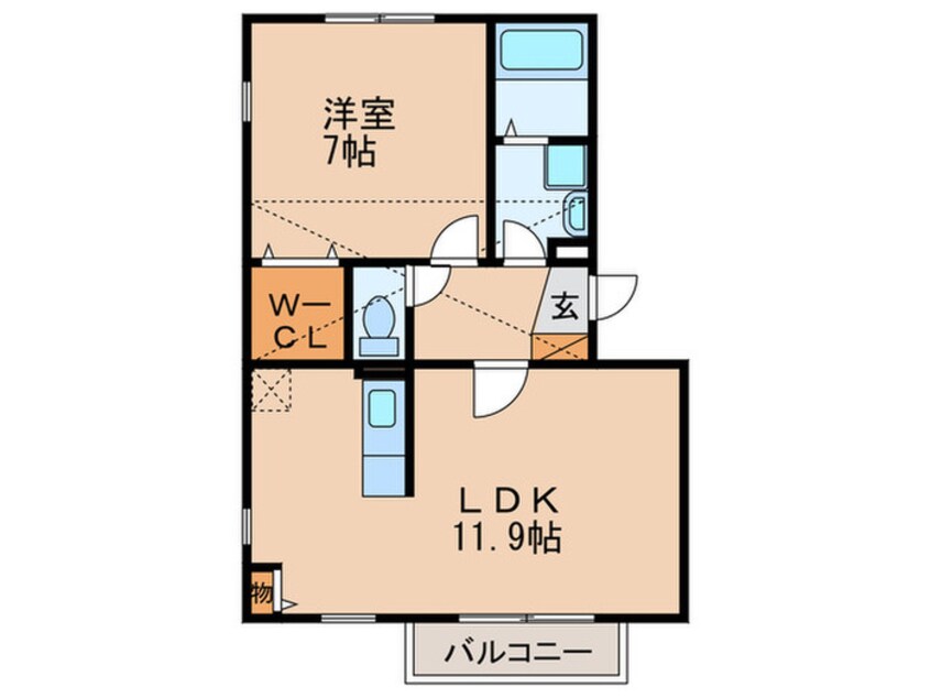 間取図 マグノリア　Ⅱ