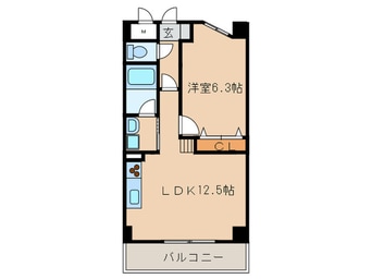 間取図 ハ－トヒルズ井田