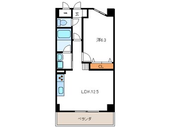 間取図 ハ－トヒルズ井田