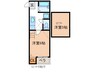 Ｌｏｆｔ４千種 1Kの間取り