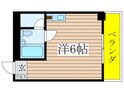ｱｷｭﾗﾊﾟｰｸｻｲﾄﾞ須賀町（３０３）の間取図