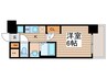 ｴｽﾃﾑｺｰﾄ名古屋新栄Ⅱｱﾘｰﾅ 1Kの間取り