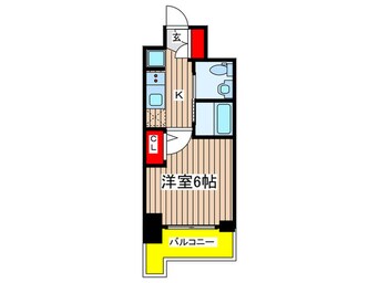 間取図 ｴｽﾃﾑｺｰﾄ名古屋新栄Ⅱｱﾘｰﾅ