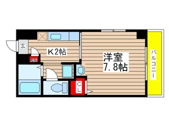 間取図 サンセイハイツ桜山