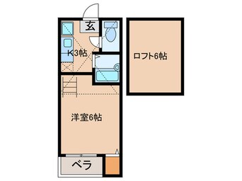 間取図 Ｌｏｆｔ３千種