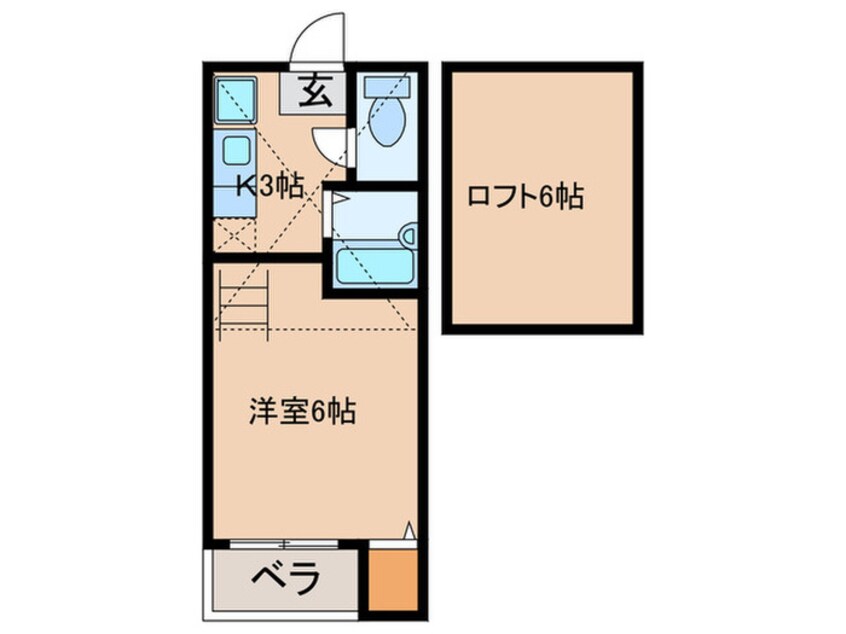 間取図 Ｌｏｆｔ３千種