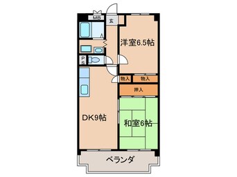 間取図 パティオクラブ滝ノ水