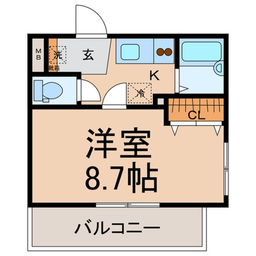 間取図 グランドハイツ２１