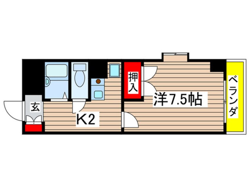 間取図 プレステ－ジ高蔵公園